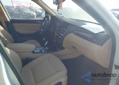 2017 BMW X3 Sdrive28I z USA, uszkodzony, nr VIN 5UXWZ7C31H0X42626